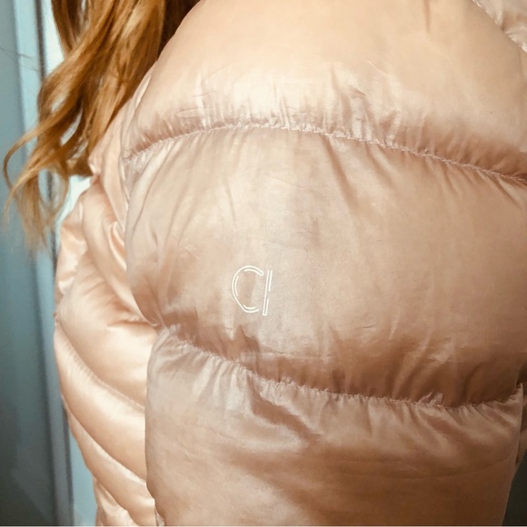 Pink Rose Calvin Klein Foldable and Hooded Jacket - Picture 7 of 11